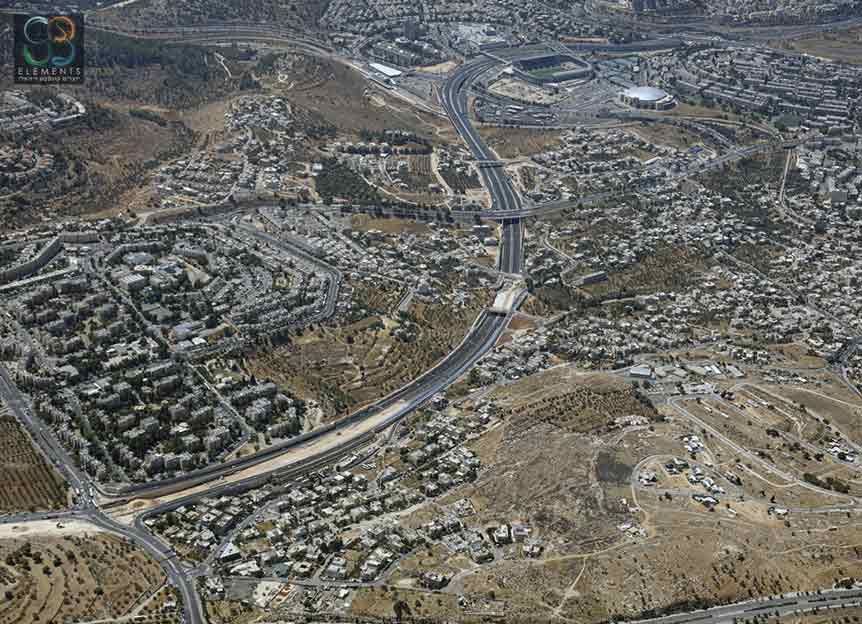 כביש בגין, פרויקטים תחבורתיים, דוד אקרשטיין