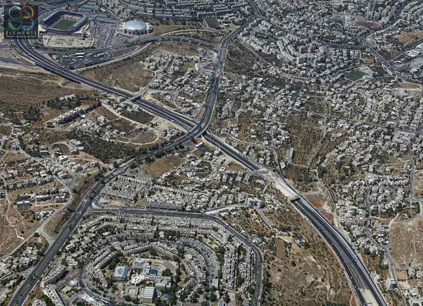 כביש בגין, פרויקטים תחבורתיים, דוד אקרשטיין